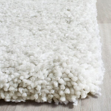 Safavieh Ultimate Shag Sgu211A Silver / Ivory Rugs.