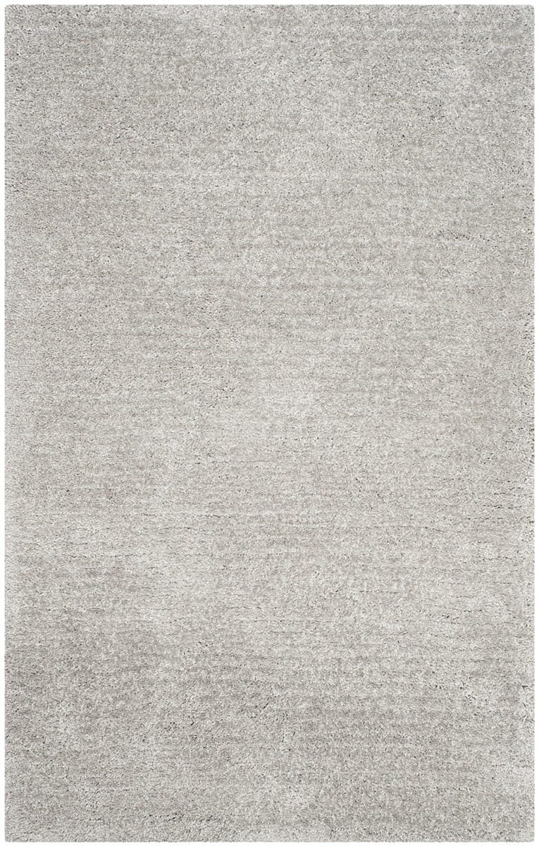 Safavieh Ultimate Shag Sgu211D Silver / Silver Shag Area Rug