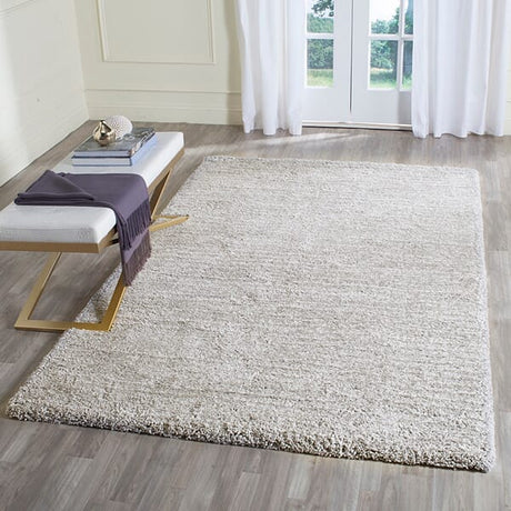 Safavieh Ultimate Shag Sgu211D Silver / Silver Rugs.