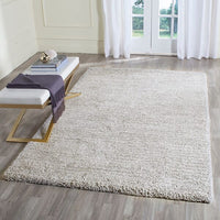 Safavieh Ultimate Shag Sgu211D Silver / Silver Shag Area Rug