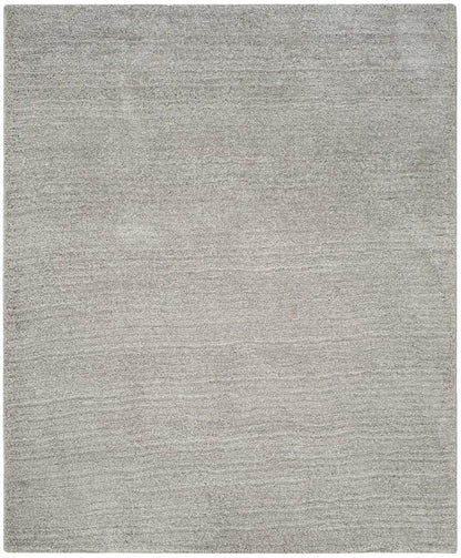 Safavieh Ultimate Shag Sgu211D Silver / Silver Shag Area Rug