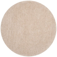 Safavieh Luxe Shag Sgx160B Bone Shag Area Rug