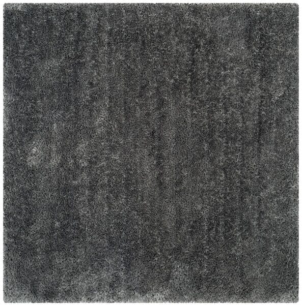 Safavieh Luxe Shag Sgx160C Grey Shag Area Rug