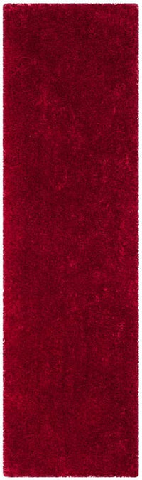 Safavieh Luxe Shag Sgx160E Red Shag Area Rug