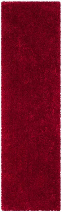 Safavieh Luxe Shag Sgx160E Red Shag Area Rug