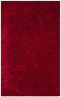 Safavieh Luxe Shag Sgx160E Red Shag Area Rug