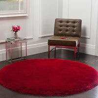 Safavieh Luxe Shag Sgx160E Red Shag Area Rug