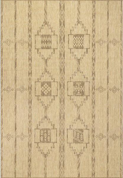 Nuloom Claudia Tribal Ncl1814A Beige Area Rug