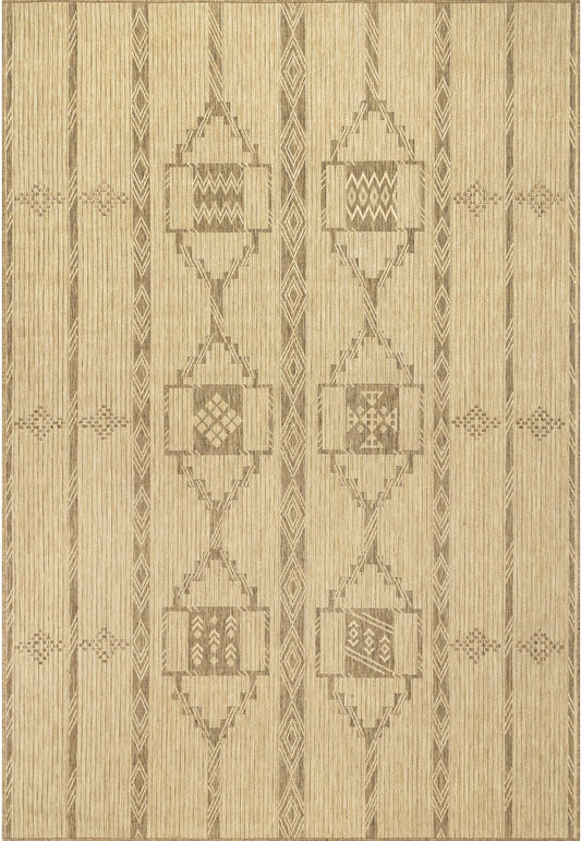 Nuloom Claudia Tribal Ncl1814A Beige Area Rug