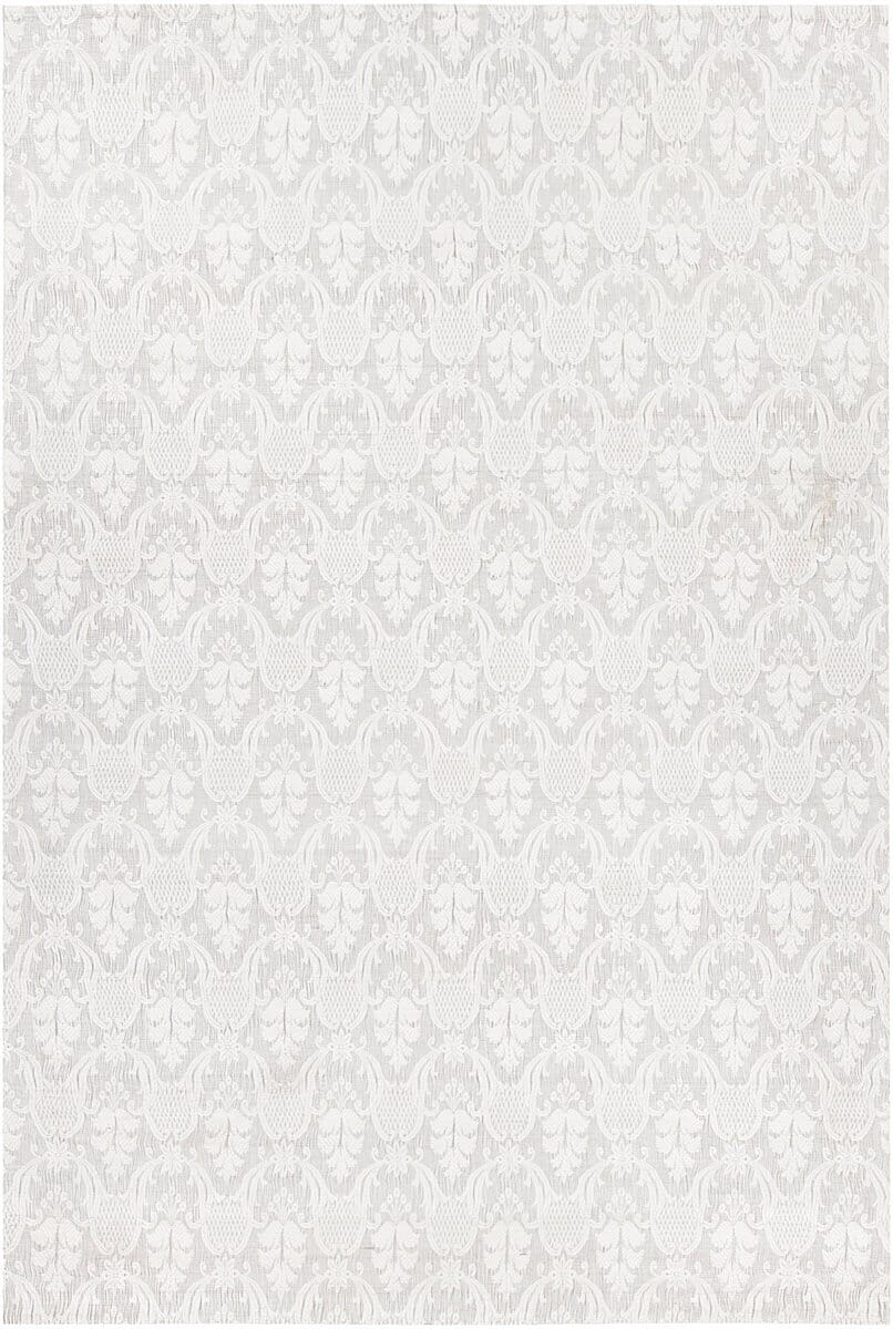 Chandra Shenaz She-31205 Gray Damask Area Rug