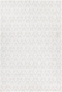 Chandra Shenaz She-31205 Gray Damask Area Rug