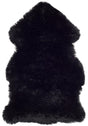 Safavieh Sheepskin Shag Shs121C Midnight Black Rugs.