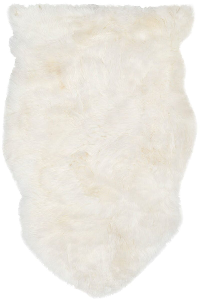 Safavieh Sheep Skin Shs211A White Rugs.