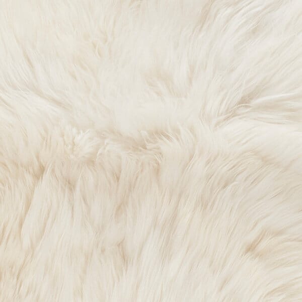 Safavieh Sheep Skin Shs211A White Solid Color Area Rug