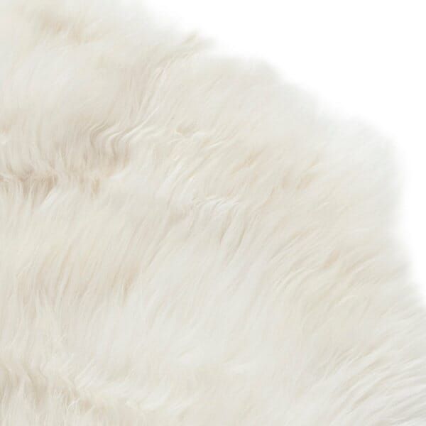 Safavieh Sheep Skin Shs211A White Rugs.