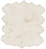 Surya Sheepskin Shs-9600 White Rugs.