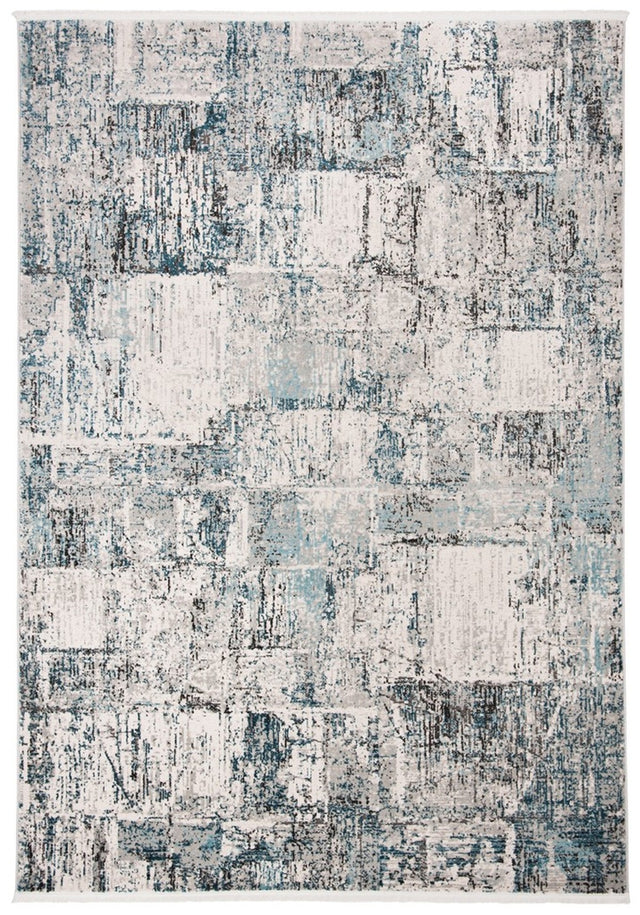 Safavieh Shivan Shv717F Grey/Blue Rug.