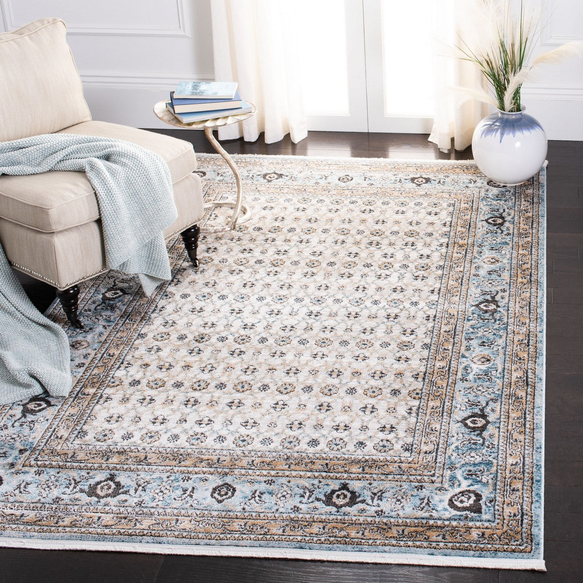 Safavieh Shivan Shv722F Grey/Blue Area Rug