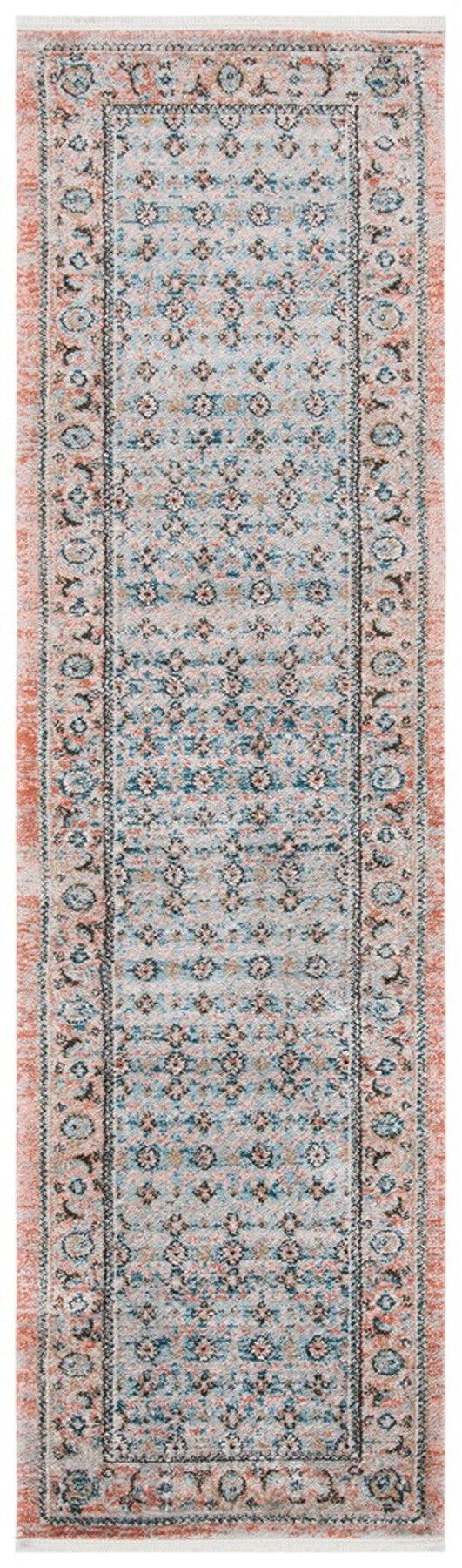 Safavieh Shivan Shv722M Blue/Rose Rugs.