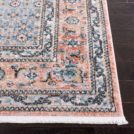 Safavieh Shivan Shv722M Blue/Rose Rugs.