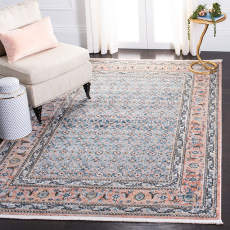 Safavieh Shivan Shv722M Blue/Rose Rugs.