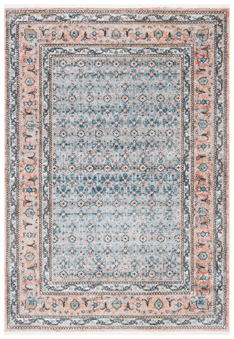 Safavieh Shivan Shv722M Blue/Rose Rugs.