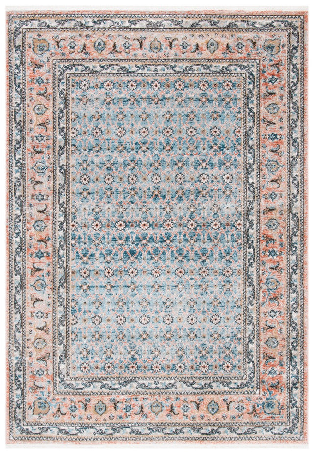 Safavieh Shivan Shv722M Blue/Rose Rugs.