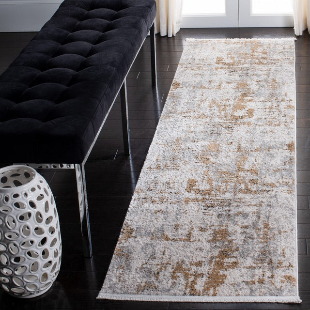 Safavieh Shivan Shv723G Grey/Gold Rug.