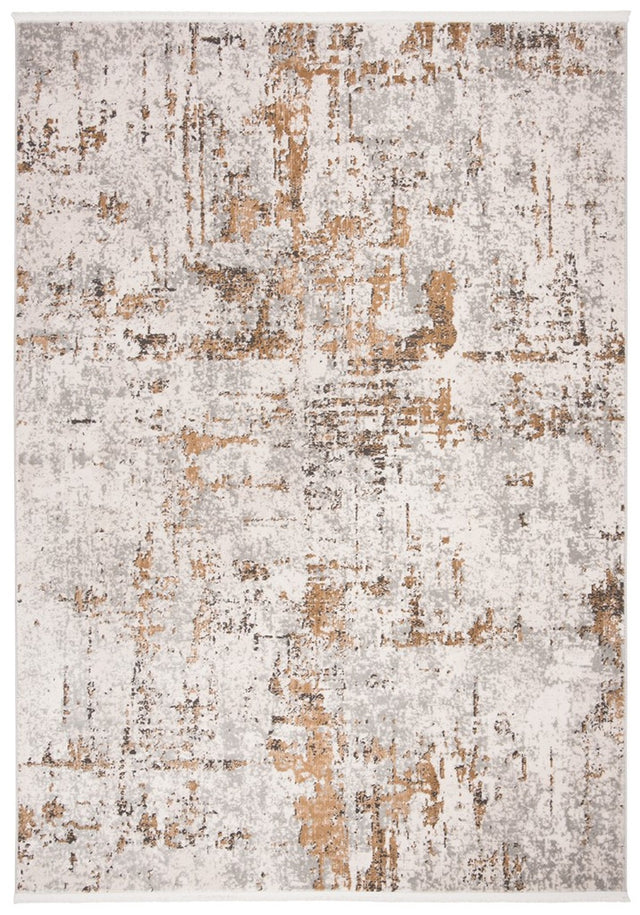 Safavieh Shivan Shv723G Grey/Gold Rug.