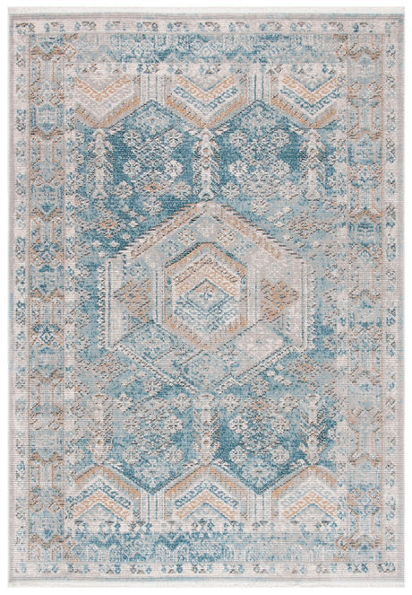 Safavieh Shivan Shv727M Blue/Gold Rugs.