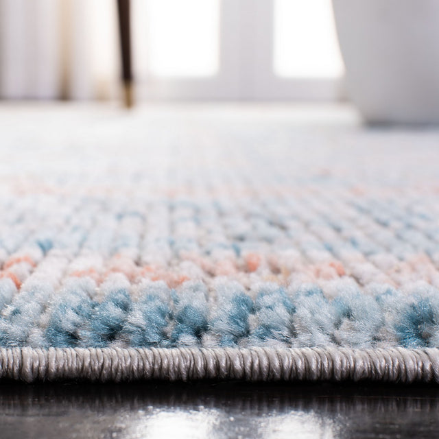 Safavieh Shivan Shv729M Blue/Rose Rugs.