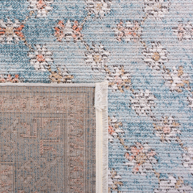 Safavieh Shivan Shv729M Blue/Rose Rugs.