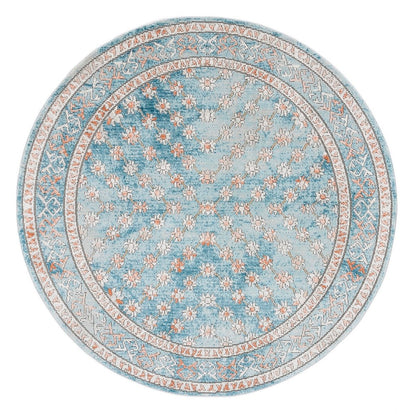 Safavieh Shivan Shv729M Blue/Rose Area Rug