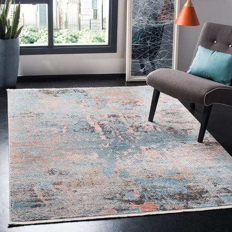 Safavieh Shivan Shv751M Blue/Ivory Rugs.