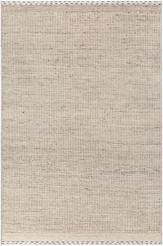 Surya Sadie Sid-2300 Tan, Beige, Charcoal, Dark Brown Area Rug