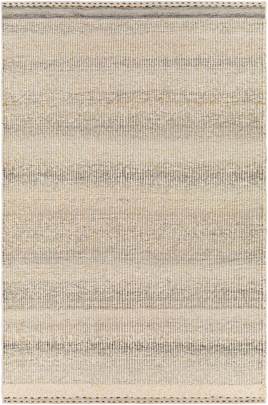 Surya Sadie Sid-2302 Cream, Beige, Medium Gray, Light Gray Area Rug