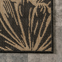 Nuloom Onyx Seashell Non1794B Charcoal Area Rug