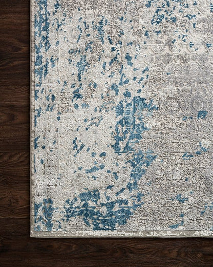 Loloi Sienne Sie-01 Dove / Ocean Vintage / Distressed Area Rug