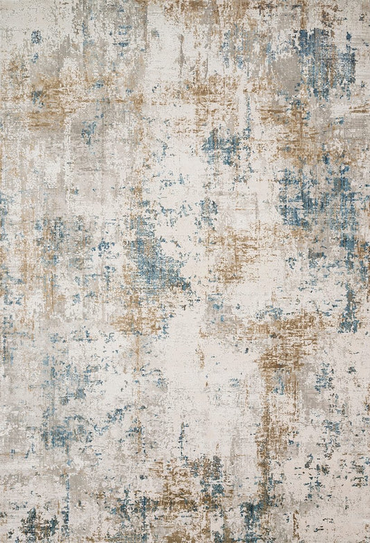 Loloi Sienne Sie-04 Ivory / Gold Organic / Abstract Area Rug
