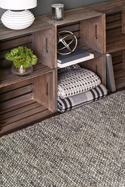 Chandra Sinatra Sin-10100 Gray Solid Color Area Rug