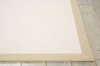 Nourison Sisal Soft Ssf02 Blanc Solid Color Area Rug