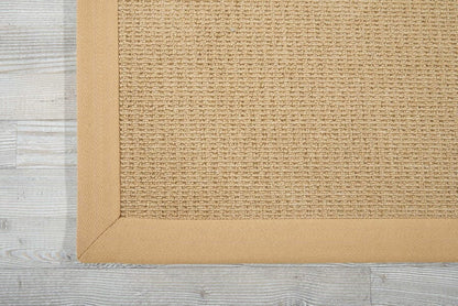 Nourison Sisal Soft Ssf04 Sand Solid Color Area Rug