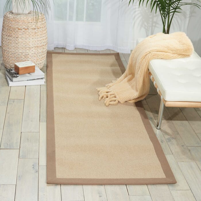 Nourison Sisal Soft Ssf05 Hazelnut Solid Color Area Rug