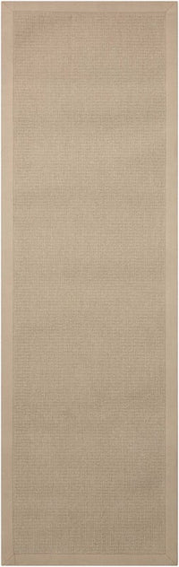 Nourison Sisal Soft Ssf07 Mushroom Solid Color Area Rug