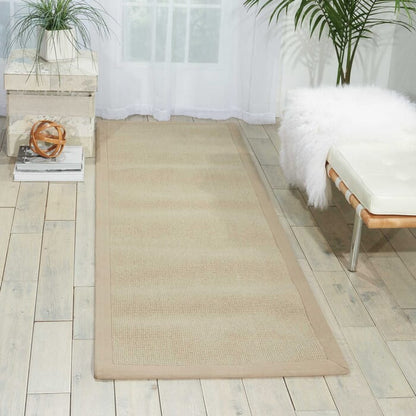 Nourison Sisal Soft Ssf07 Mushroom Solid Color Area Rug