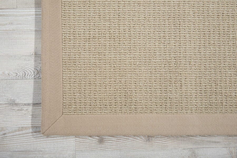 Nourison Sisal Soft Ssf07 Mushroom Solid Color Area Rug