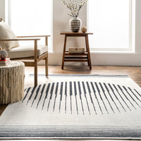 AreaRugs.com Wavaj Nwa1200A Navy Area Rug