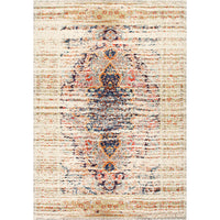 Nuloom Distressed Persian Sarita Ndi2250C Sand Area Rug