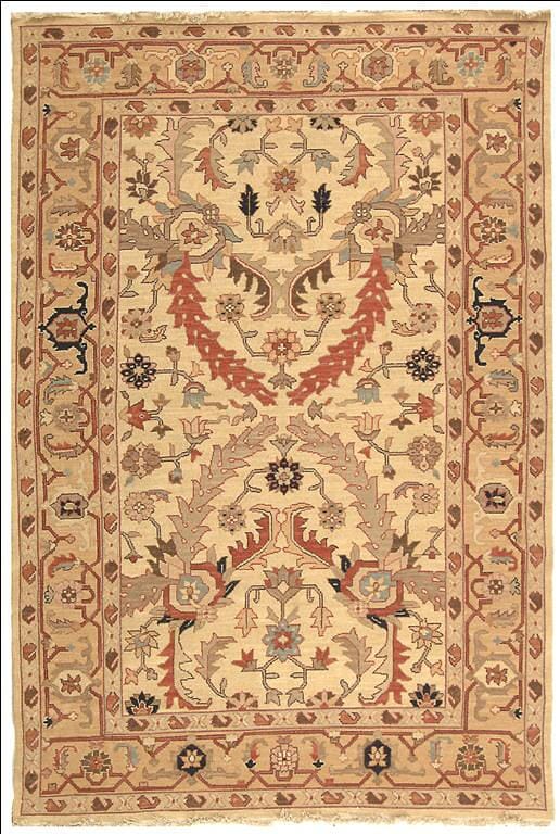 Safavieh Sumak Sk120C Ivory / Gold Rugs.