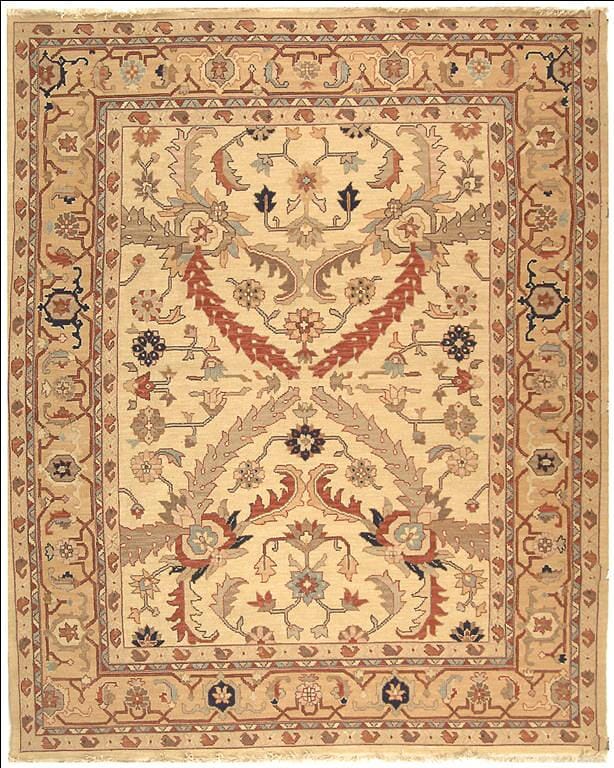 Safavieh Sumak Sk120C Ivory / Gold Rugs.